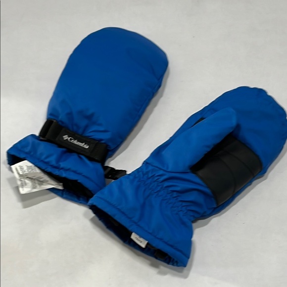 NWOT Columbia Sportswear Youth Kids L Royal Blue Insulated Mittens Winter Sports - Picture 11 of 16